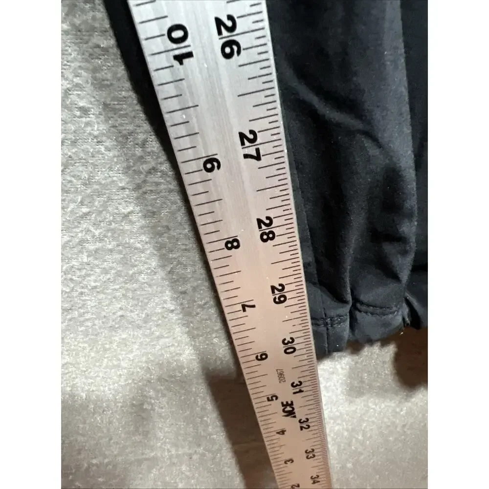Athleta Lined La Viva joggers Pants Black Womens Size 14